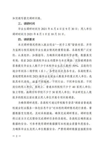 关于转发《关于开展毕业生就业质量与重点用人单位问卷调研的通知》的通知_02